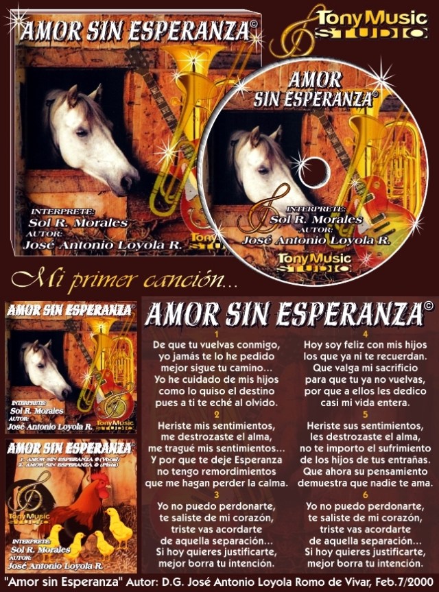 AMOR SIN ESPERANZA (P)(CD) 01