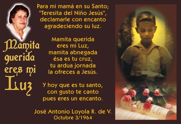 1964 10 03 Mamita Querida Eres Mi Luz 01