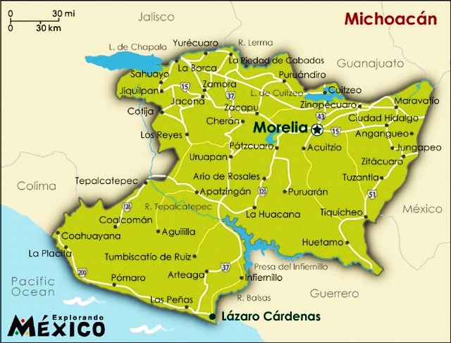 02 Mapa, Morelia Michoacan 02