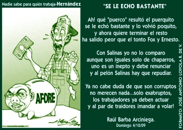 2009 10 04 Se Le Echó Bastante (01)