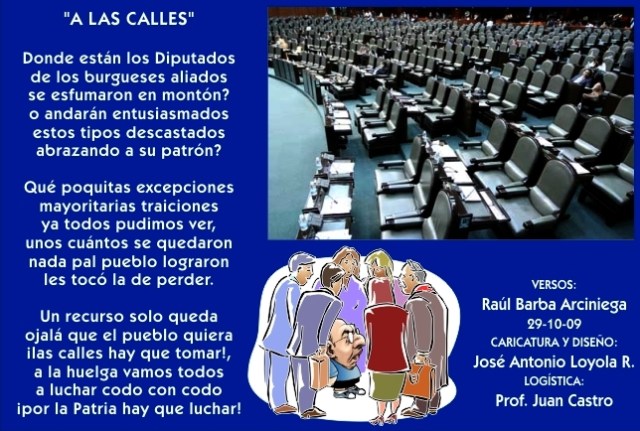 2009 10 29 A Las Calles (01)