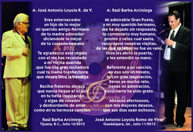 2015 07 10 Raúl Barba y José Antonio Loyola