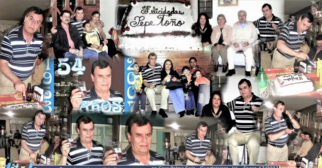 2007 01 17 Convivio de mi 54 Aniversario (Colage) (05)